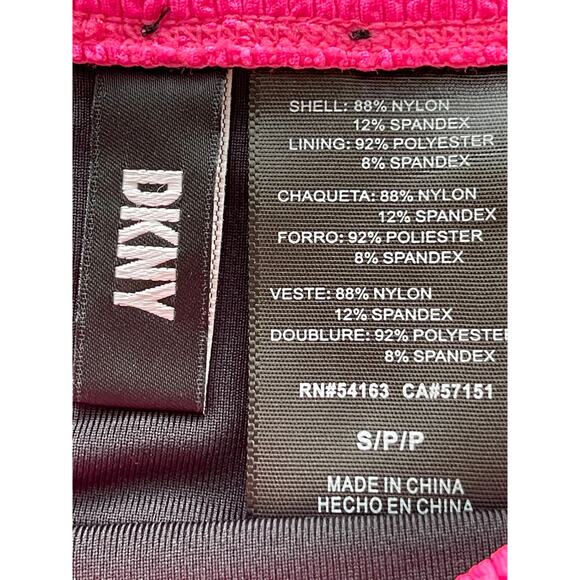 New ~ DKNY Women's Textured High Waist Bikini Bottom Size S - Picture 6 of 6